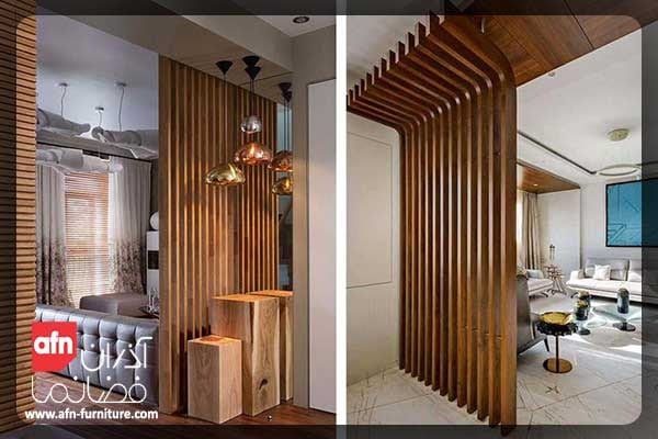 فضاهای مناسب برای استفاده از پارتیشن چوبی