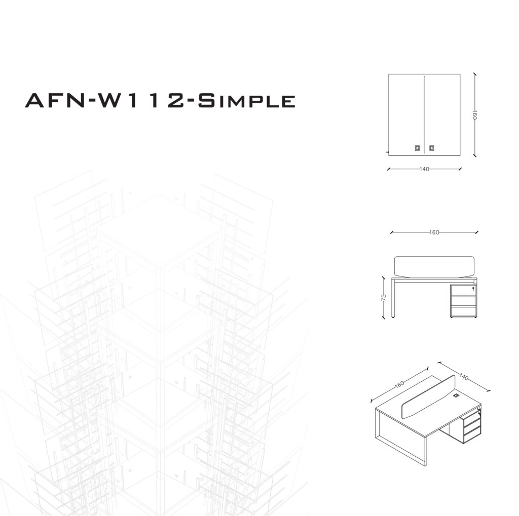 میز کار گروهی Simple