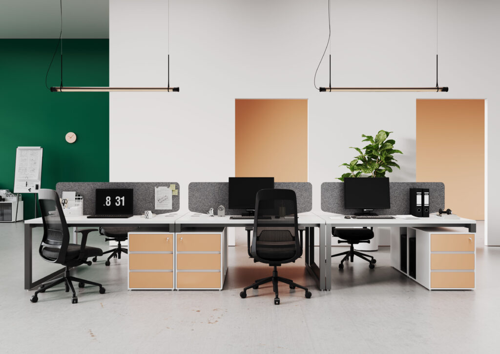 میز کار گروهی Simple